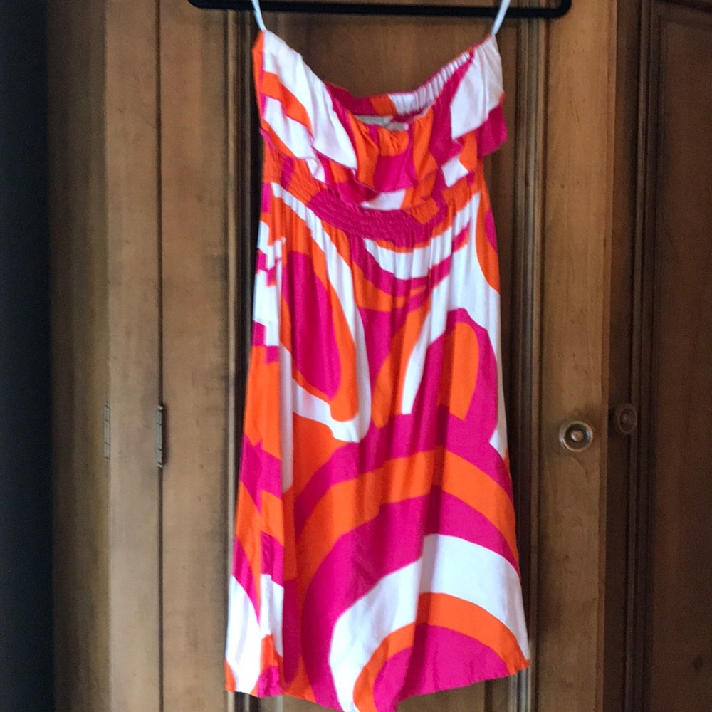 Escapada Strapless Dress
